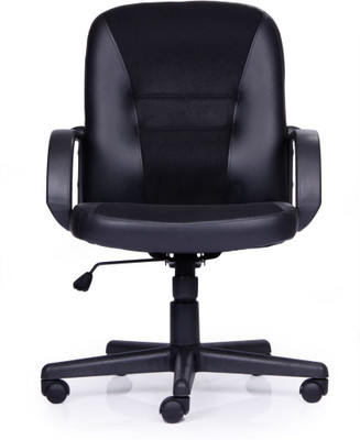 

Durian BLISS Leatherette Office Arm Chair(Black)