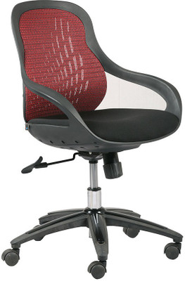 

Parin Fabric Office Arm Chair(Black, Red)