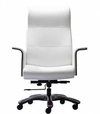 

HOF luzo 521 Premium Leatherette Office Arm Chair(White)