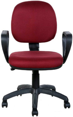 

Parin Fabric Office Arm Chair(Maroon)