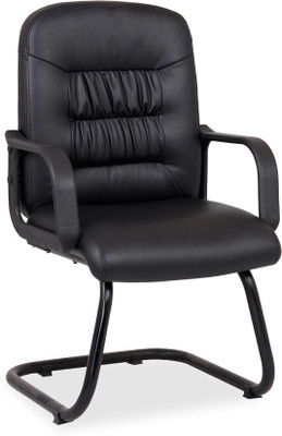 Durian REGAL/5002/CN Leatherette Office Visitor Chair(Black)