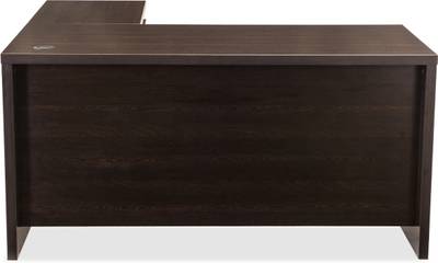 Durian DWS/34723 Engineered Wood Office Table  (Free Standing, Finish Color - Maple/Dark Grey, Knock Down)
