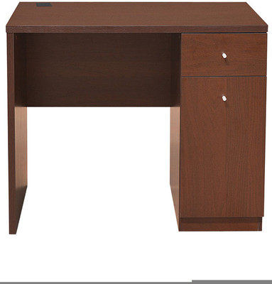 

@home by Nilkamal Solid Wood Study Table(Free Standing, Finish Color - Brown)