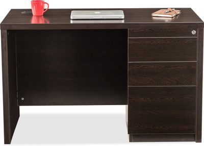 

Durian DWS/34753 Engineered Wood Office Table(Free Standing, Finish Color - Brown)