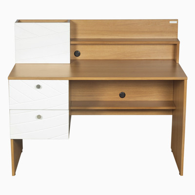 

Godrej Interio Fiesta Engineered Wood Study Table(Free Standing, Finish Color - Jakarta Teak)