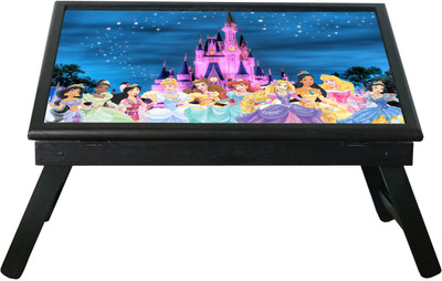 

10 am Disney Princess table Engineered Wood Study Table(Free Standing, Finish Color - Black)