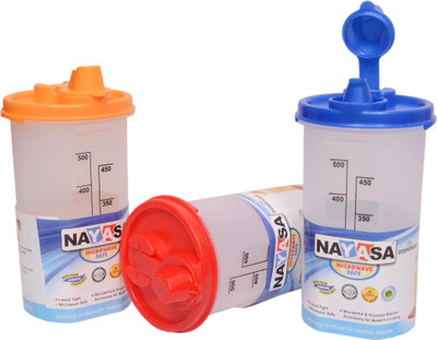 Nayasa 600 ml Cooking Oil Dispenser Set Pack of 3 Nayasa Oil Dispensers