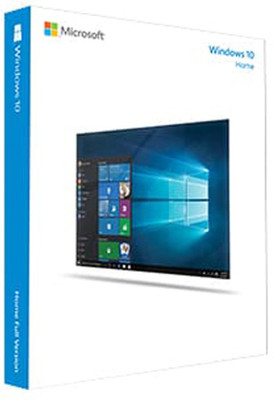 Microsoft KW9-00017 Windows 10 Home FPP 32bit,64bit