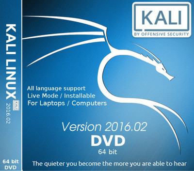 Kali Linux 2016.2 DVD 64 bit
