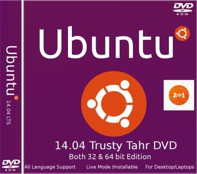 Ubuntu 14.04 Trusty Tahr DVD 32 bit & 64 bit