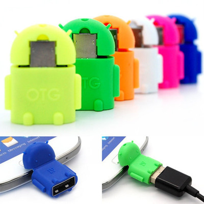 White Panther USB, Micro USB OTG Adapter(Pack of 2)