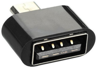 Tapawire Cute Little OTG Adapter Micro USB OTG to USB 2.0 Adapter for Smartphones & Tablets USB Cable(All Smartphones, Tablets and MP3 player, Black) Flipkart