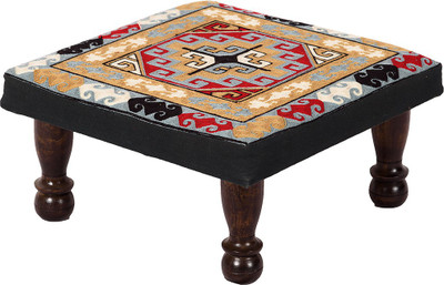 

Wood Dekor Solid Wood Standard Ottoman(Finish Color - Brown)
