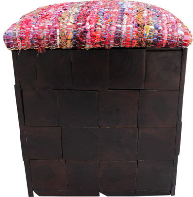 

InLiving Solid Wood Pouf(Finish Color - Dublin)