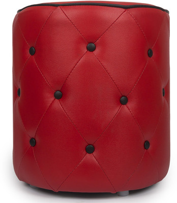 

Aadeshwar Enterprise Solid Wood Pouf(Finish Color - Red)