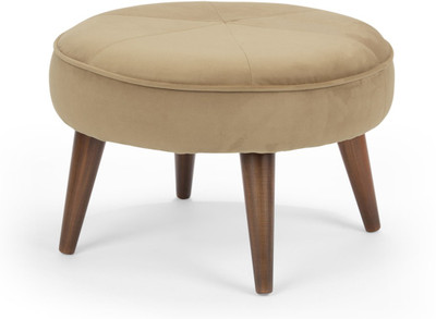 

Stoa Paris Solid Wood Pouf(Finish Color - Beige)