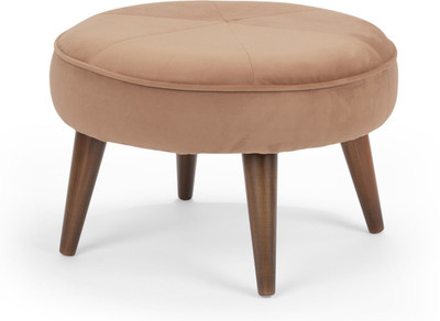 

Stoa Paris Solid Wood Pouf(Finish Color - Beige)