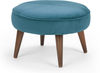

Stoa Paris Solid Wood Pouf(Finish Color - Blue)