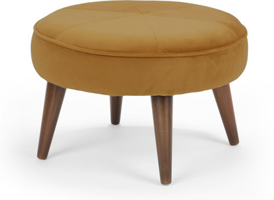 

Stoa Paris Solid Wood Pouf(Finish Color - Golden)