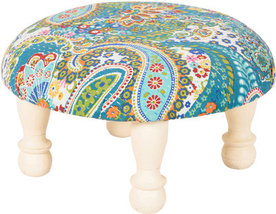 

Wood Dekor Solid Wood Standard Ottoman(Finish Color - White)