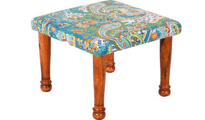 

Wood Dekor Solid Wood Standard Ottoman(Finish Color - Brown)