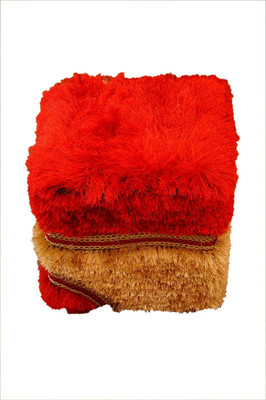 

Midha Groups Fabric Pouf(Finish Color - Red)