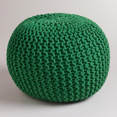 

SWHF Natural Fiber Pouf(Finish Color - Green)