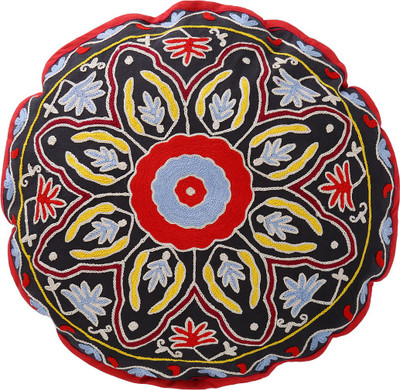 

Rajrang Fabric Pouf(Finish Color - Black)