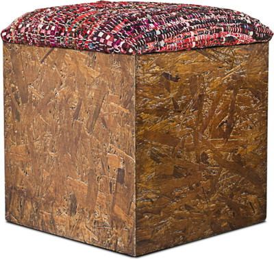 

InLiving Engineered Wood Pouf(Finish Color - Brown)
