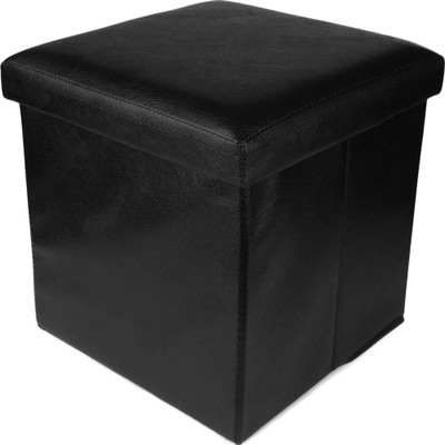 

Uberlyfe Leatherette Cube Ottoman(Finish Color - Smart Black)