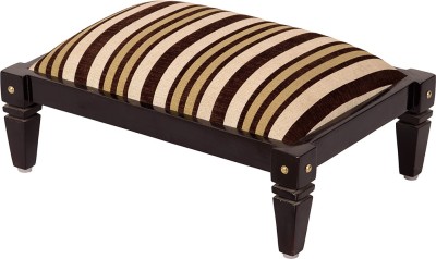 

Wood Dekor Solid Wood Standard Ottoman(Finish Color - Beige)