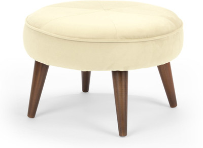

Stoa Paris Solid Wood Pouf(Finish Color - White)