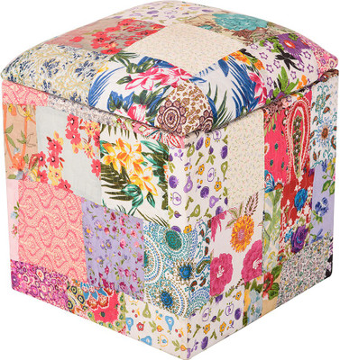 

Wood Dekor Solid Wood Standard Ottoman(Finish Color - Multicolor)