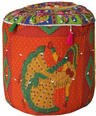 

Monas Engineered Wood Pouf(Finish Color - Multicolor)