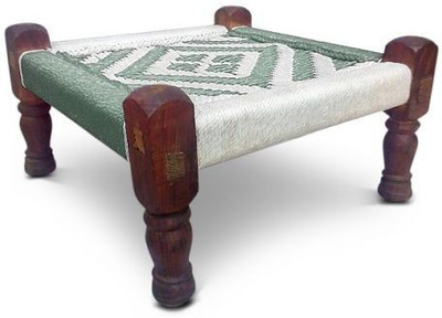 

Colorwood Solid Wood Cube Ottoman(Finish Color - Matte Walnet)