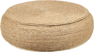 

Ajooba Solid Wood Standard Ottoman(Finish Color - Beige)