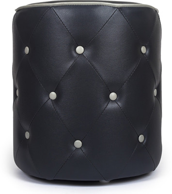 

Aadeshwar Enterprise Solid Wood Pouf(Finish Color - Black, Grey)