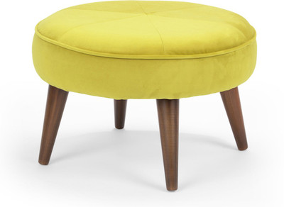 

Stoa Paris Solid Wood Pouf(Finish Color - Green)