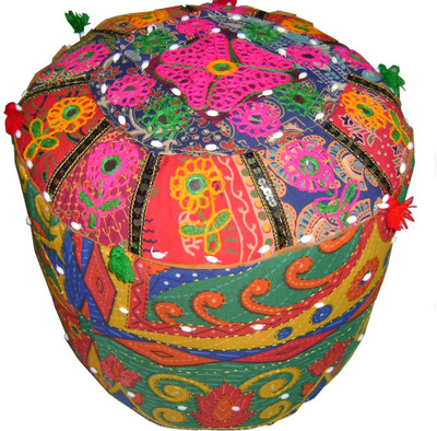 

Saarthi Fabric Standard Ottoman(Finish Color - Mutiple)