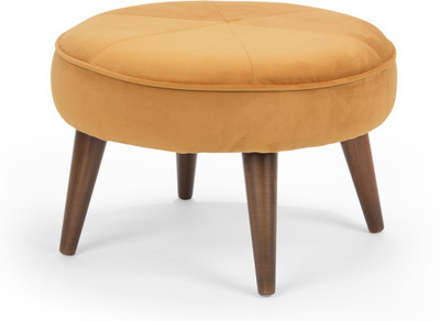 

Stoa Paris Solid Wood Pouf(Finish Color - Golden)
