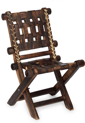 

Onlineshoppee Solid Wood Outdoor Chair(Finish Color - Walnut)