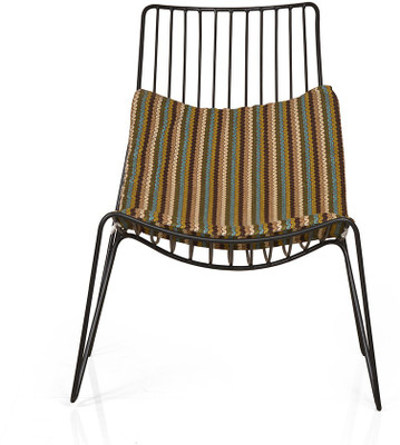 

@home by Nilkamal Metal Outdoor Chair(Finish Color - Black)