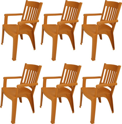 Supreme Wisdom Plastic Outdoor Chair(Amber Gold) Supreme Wisdom Plastic Outdoor Chair(Amber Gold)