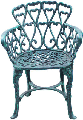

Karara Mujassme Metal Outdoor Chair(Finish Color - Antique Green)