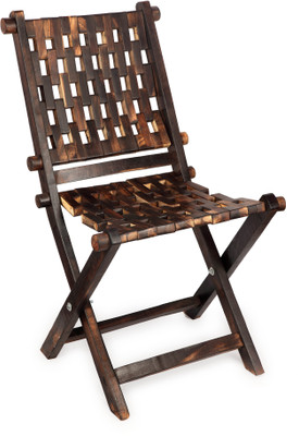 

Onlineshoppee Solid Wood Outdoor Chair(Finish Color - Walnut)