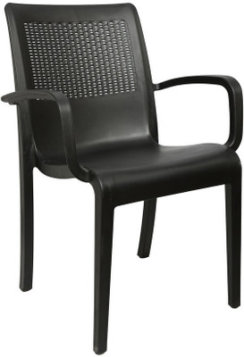 

Cello Furniture Plastic Outdoor Chair(Finish Color - Black)