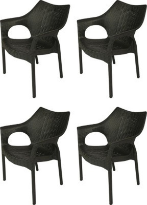 

Mavi Plastic Outdoor Chair(Finish Color - Black)