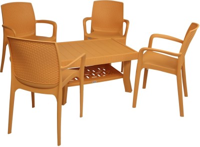 Supreme plastic discount chair table set