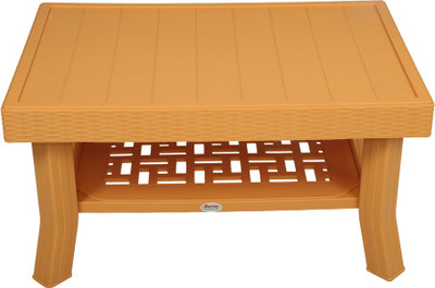 

Supreme Vegas Plastic Outdoor Table(Finish Color - Amber Gold)