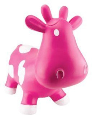 

Trumpette Howdy Bouncy Rubber Cow, Pink(Pink)